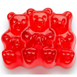 Wild Cherry Gummi Bears 4/5lb
